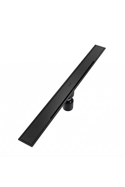 Hüppe Galata A Duş Kanalı 60 cm, Mat Siyah, Yandan Çıkışlı - 47H00210000MS014