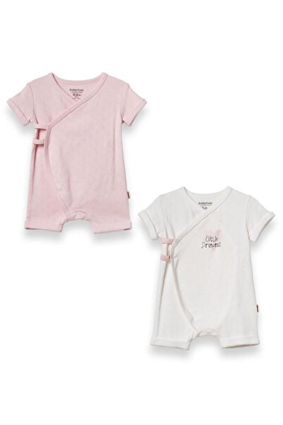 BabyCosy Organic Wear Baby 2-Pack Short Sleeve Bodysuit 100% Organic Cotton, ...
