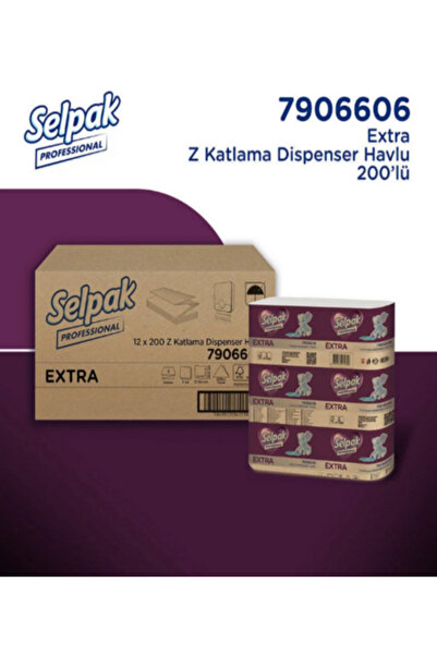Selpak Selpak Extra Z Katlama Dispanser Havlu
