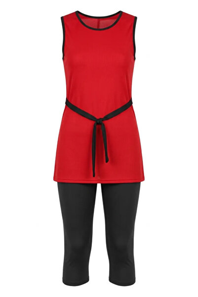 sefamerve Μαγιό πισίνας Quick Dry Zero Sleeve 2612-13 Κόκκινο