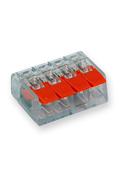 Gwest GW-414 ÇOK AMAÇLI 4 İLETKEN BAĞLANTILI KLEMENS GVN-3509 (50 ADET)