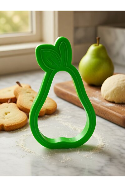 Onflow Cute Fruits Themed 3D Printing Cookie Mold – Shaped Dough Cutter