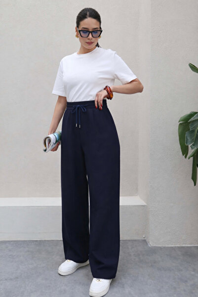 BayBayan ΓΥΝΑΙΚΕΙΟ ΠΑΝΤΕΛΟΝΙ ΠΑΛΑΖΟ ΛΙΚΡΑ ΜΕ ΨΗΛΗ ΜΕΣΗ ΚΑΙ ΔΑΝΤΕΛΕΣ