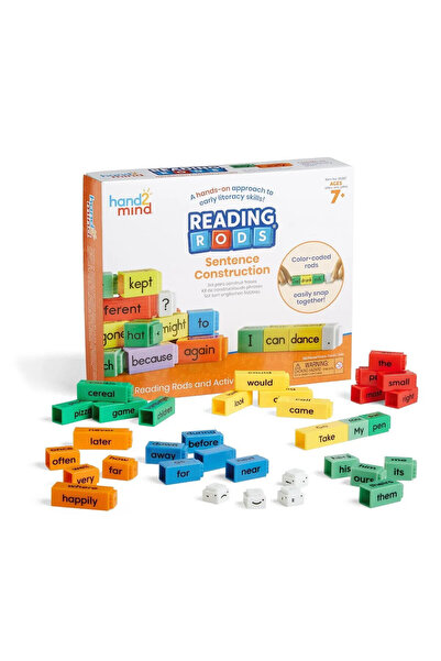 Hand2Mind Set Reading RodsÃ‚Â® - Construim propozitii (lb. engleza)