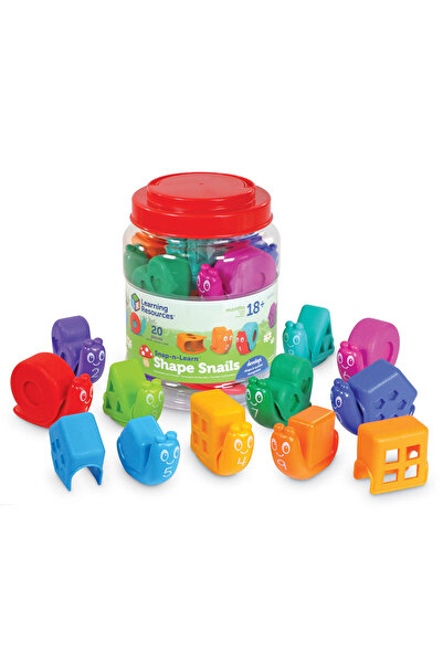 Learning Resources Joc de potrivire cu forme - Melcii veseli