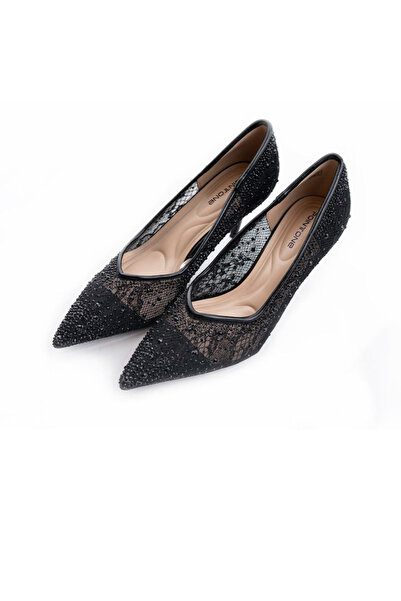 PointOne Luxury Heeled Shoes with Embellishments