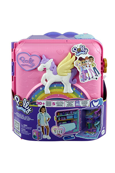 mattel Polly pocket valiza unicorn copii varsta 4 ani - 8 ani