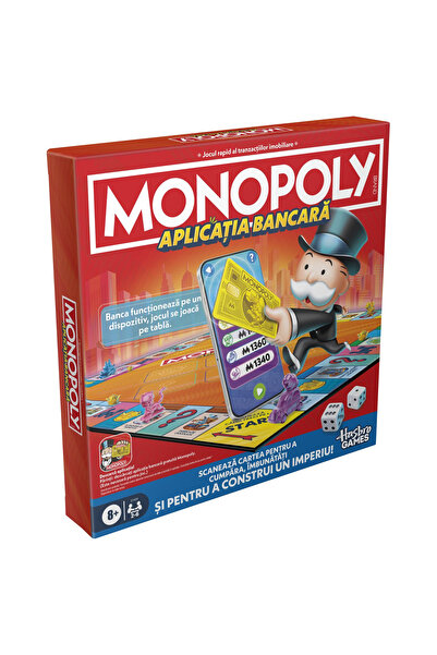 Hasbro Εφαρμογή τραπεζικών λειτουργιών παιχνιδιού Μονοπόλι στα ρουμανικά για ...