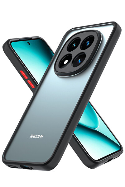Nezih Case Redmi Note 15 Pro 4G Uyumlu Kamera Korumalı Renkli Kenarlı Mat Gör...