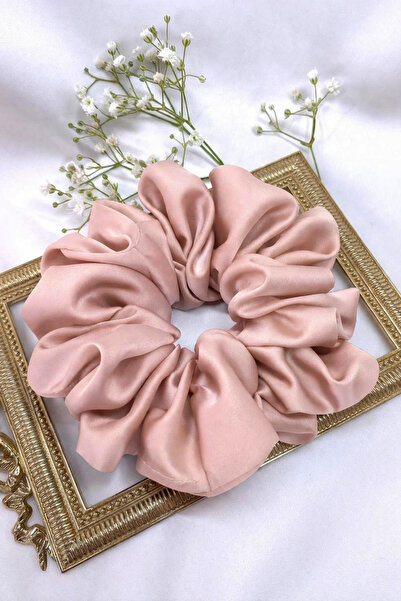 C&E Design Kadın Pudra Pembe İz Yapmayan Saç Tokası 1 Adet