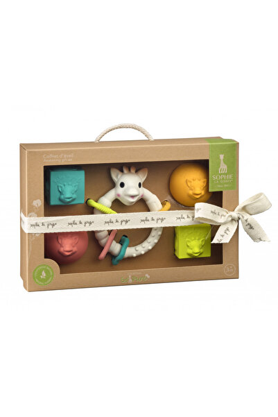 Vulli Σοφία η Καμηλοπάρδαλη: Δαχτυλίδι Οδοντοφυΐας, Σετ με Κύβους και Μπάλα