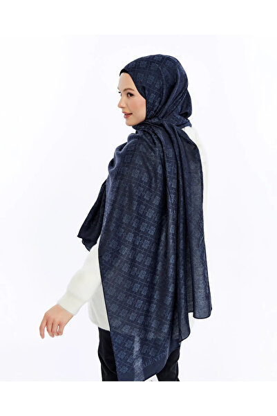 Valentino Orlandi Σάλι από μαλλί και μοντάλ με μονόγραμμα