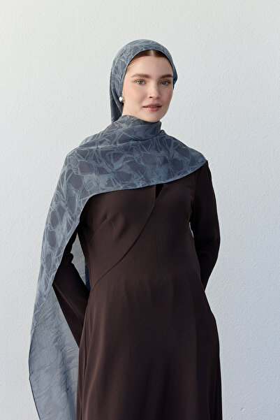 FENZA SCARF ΛΟΥΝΑ ΤΖΑΚΑΡΛΙ ΓΚΡΙ ΚΑΠΝΙΣΤΟ ΣΑΛΙ