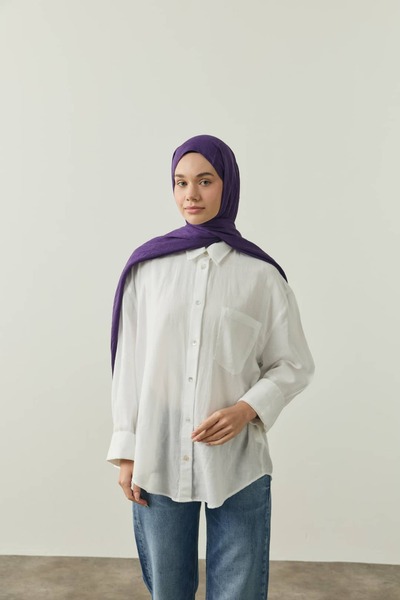 Modakaşmir Γυαλιστερό Κρασάτο Σάλι