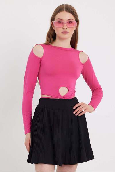 QUHOX Women's Allegro Crop Pink