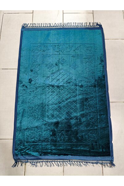 kayra prayer mat Kaymaz Taban Oymalı Kadife Namazlık