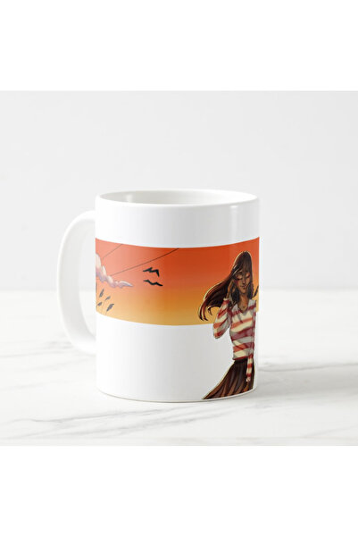 tpkitapevi Sunset Themed Porcelain Mug