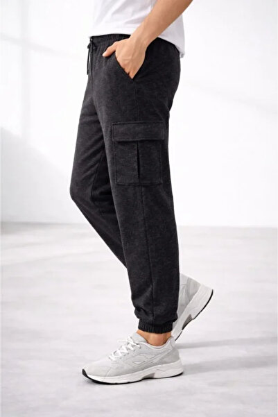 Wear Up Ανδρικό παντελόνι φόρμας Παντελόνι jogger με κανονική εφαρμογή, πλαϊν...