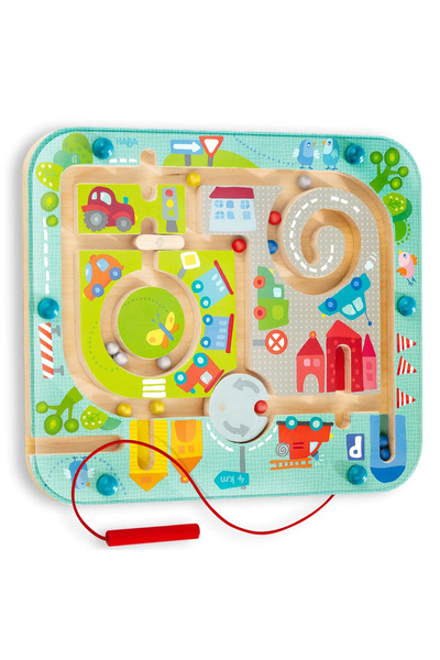 Haba Μαγνητικό Παιχνίδι Λαβύρινθος Πόλης, Εκπαιδευτικός Αισθητηριακός Πίνακας...