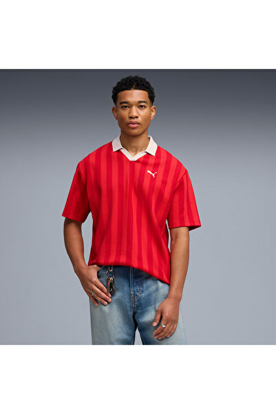 Puma Tricou roșu pentru bărbați Class Pinnacle