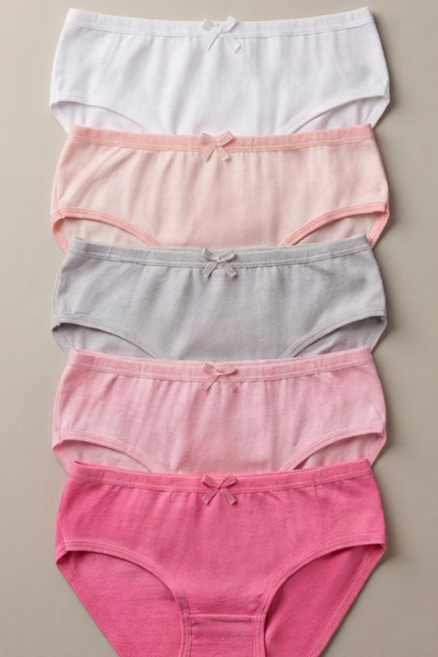 Katia&Bony Συσκευασία 5 τεμαχίων για κορίτσια, πολύχρωμα slip