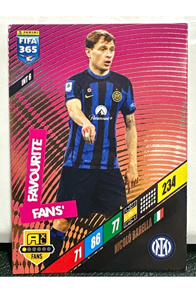Panini المفضلون لدى المشجعين نيكولو باريلا إن تي 6
