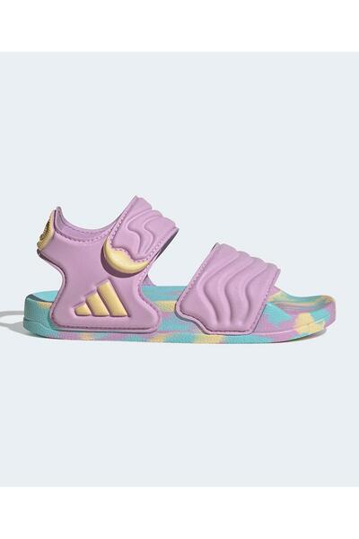 adidas Adilette Velcro Closure Sandals - Bliss Lilac