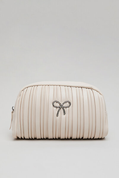 R&B Pleated Cosmetic Pouch