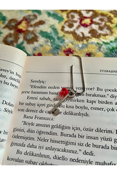 TekinAksesuar15 Anahtarlı Kitap Ayracı | Anlamlı Hediye | Minimal Tasarım Met...