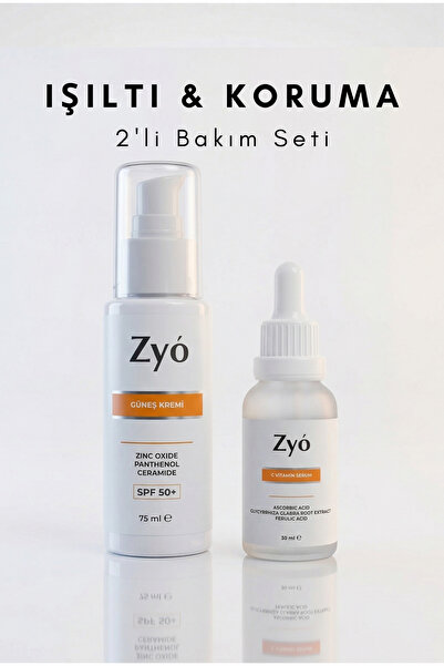 Zyo Işıltını Koru Güneş Kremi Ve C Vitamini 2li Set