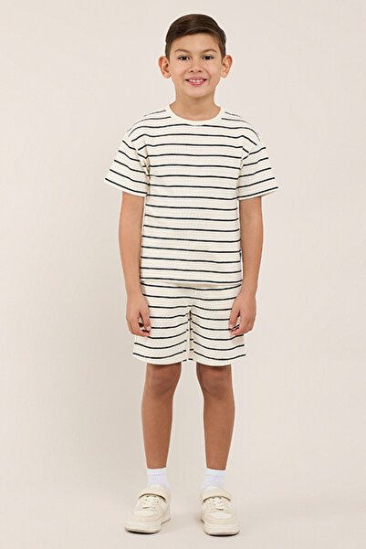 R&B Striped Clothing Set