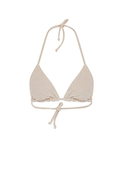 Sandshaped Luna Terry Havlu Bikini Üstü Bej