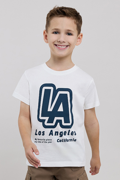 R&B Typography Print T-Shirt with Crew Neck and Short Sleeves