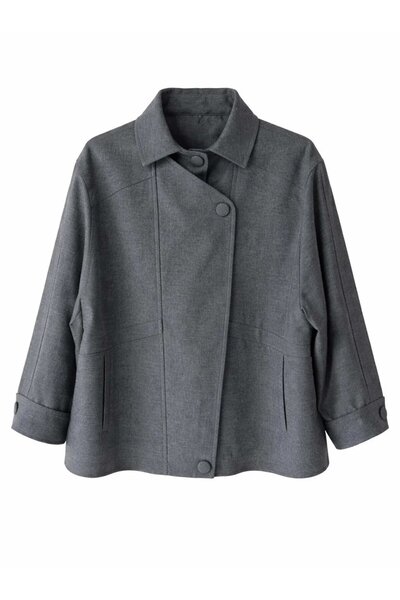 Retrobird Σχεδιαστικό μπουφάν Bomber Γυναικείο Σκούρο Γκρι