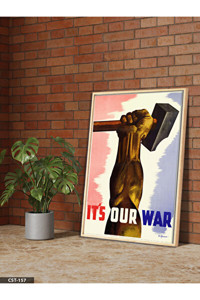 Evinemoda Αυτό είναι η Παλέτα Πολιτειών μας: Πίνακας με ξύλινο πλαίσιο από έν...