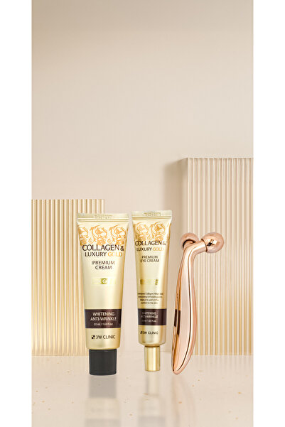 3W CLINIC COLLAGEN & LUXURY GOLD PREMIUM WRINKLE SOLUTION 2 SET