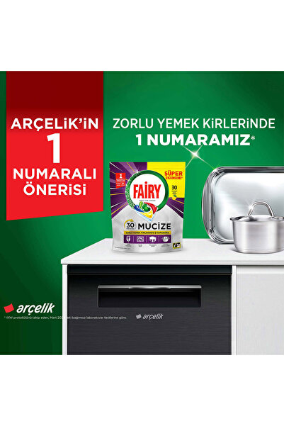 Fairy Platinum Fresh Bulaşık Makinesi Kapsülü 50 Yıkama x4
