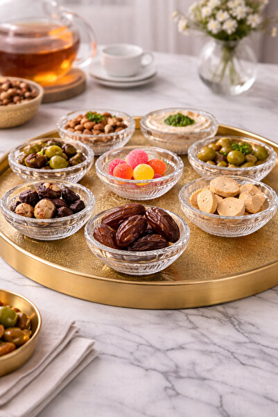 Dania ✨ Pure Glass Serving Bowls Set of 6 – Elegant, Versatile Design with 7c...