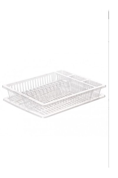 Kitchen Line Plastik Bulaşık Sepeti, Tek Katlı Tabaklık, Bulaşıklık