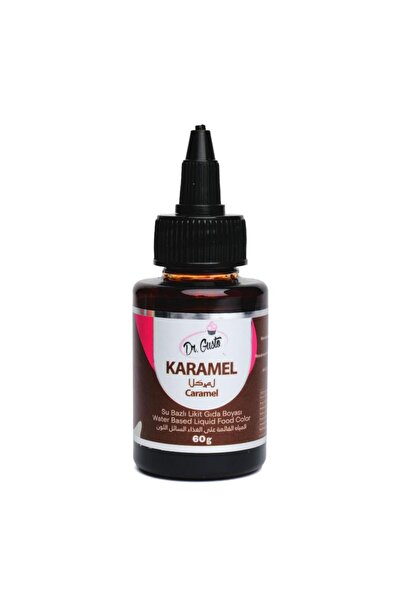 Dr. Gusto Su Bazlı Likit Gıda Boyası Karamel 60 GR – Pastacılık İçin Yoğun Re...