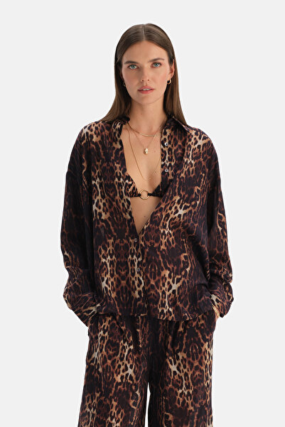 Dagi Πουκάμισο με λεοπάρ σχέδιο