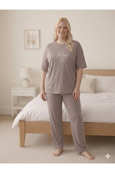 LXL ΓΥΝΑΙΚΕΙΟ ΣΕΤ ΠΙΤΖΑΜΑΣ ΜΕΓΑΛΟΥ ΜΕΓΕΘΟΥΣ 2 ΝΗΜΑΤΩΝ, ΣΕΤ ΔΥΟ ΤΕΜΑΧΙΩΝ