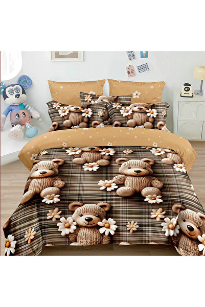 OEM Bed linen with elastic for double bed 2 people, PRV, Finet 4 pieces, AURA...