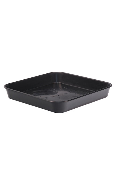 Potex Plastik 34 Cm Kare Saksı Tabağı