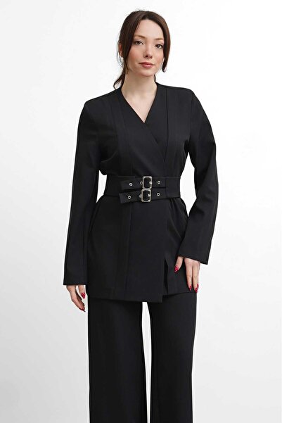 salisburys Σετ παντελόνι και μπουφάν με διπλή ζώνη για γυναίκες Molly Nelly