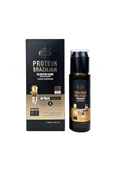 Brazilo سيروم الشعر هينيوايز بالبروتين والكيراتين البرازيلي للعناية بالشعر 10...
