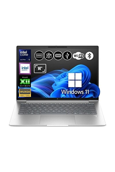 HP Elitebook 6 G1i Ultra 5 225U 8GB Ram 512GB SSD 14" WUXGA Windows 11Pro AD4...