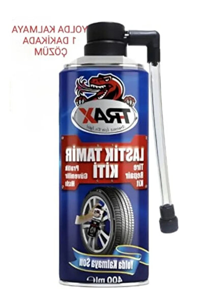 Genel Markalar Acil Durum Oto Lastik Tamir Kiti, 400 ml Şişirme Spreyi ile