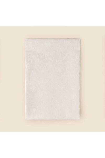 Evidea Soft Lunaria Pvc Masa Örtüsü - Beyaz - 140x140 cm