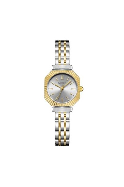 Black Moon Women's Watch in Silver Gold